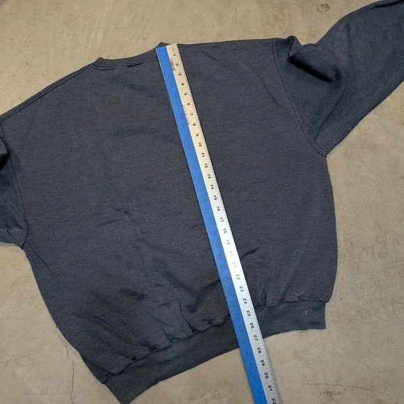 VTG 90s Russell Athletic Gray Crew Neck Mens 2XL Faded - Picture 5 of 6